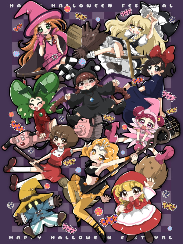 魔女っ子大集合