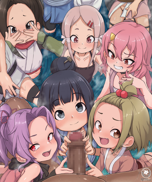 🔞🚸[趣味]あかね組のコ達と温泉に浸かりながら致してぇ❤️