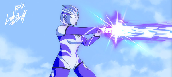 Ultrawoman Nebula: Versium Shot