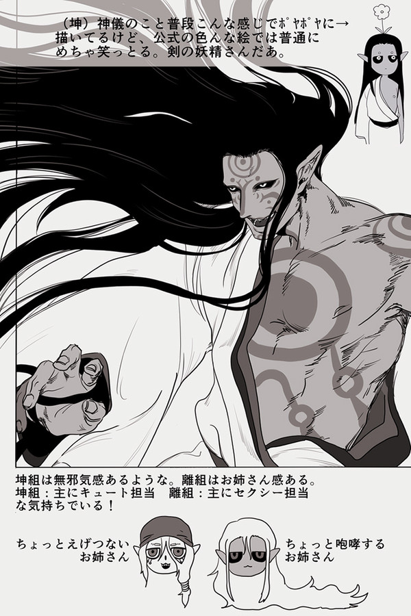 ハイ薬+神坤の現代遠征ほか妄想