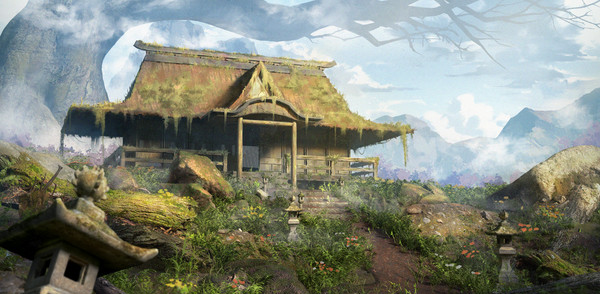 Deserted temple