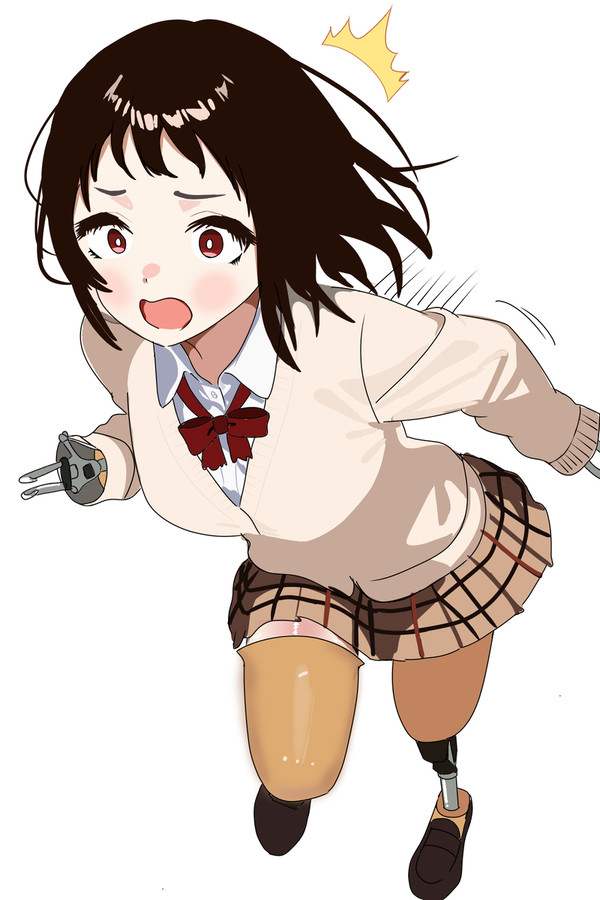コケる結ちゃん1