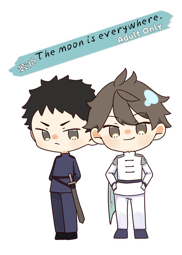 The moon is everywhere.