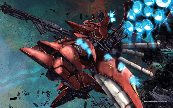 MSN-04 II Nightingale by Taben B