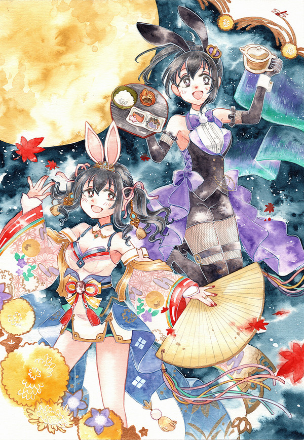 姫兎、夜空に舞う!