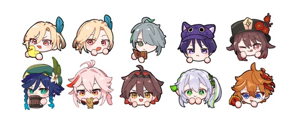 原神ちびキャラ