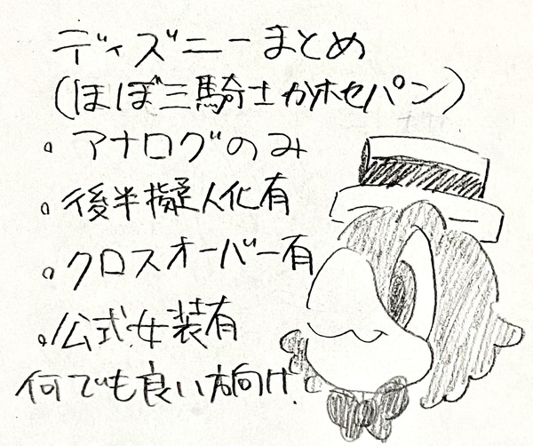 ディズニーまとめ