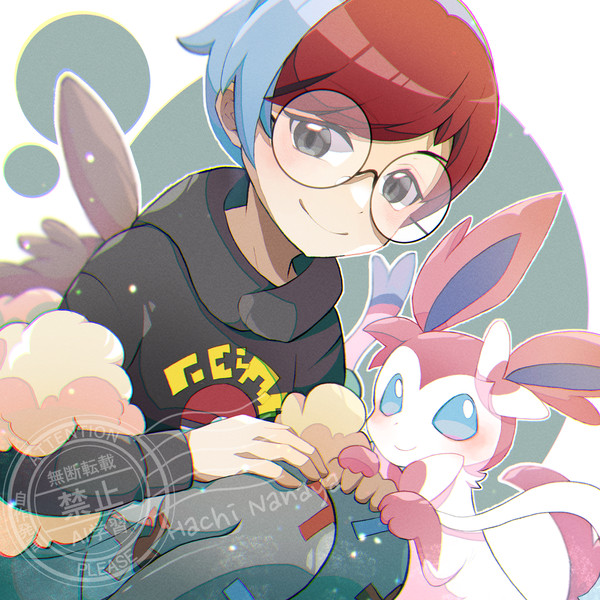 ボタンとニンフィア