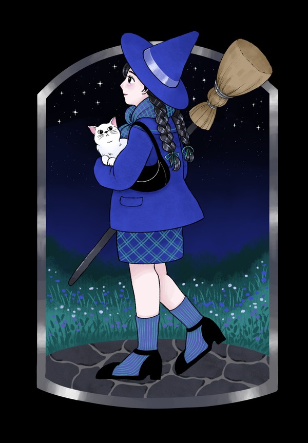 魔女と猫🐈