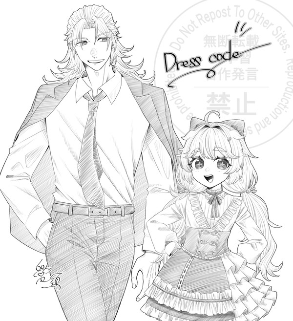 ドレスコード最強コンビ