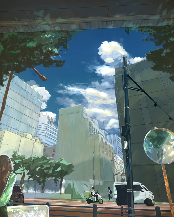杉本ラララ[あずき] MV main illust