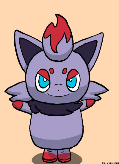 着ぐるみニャオハ風ゾロア