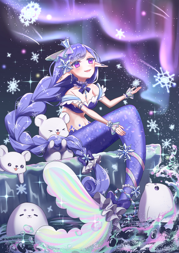流氷の人魚