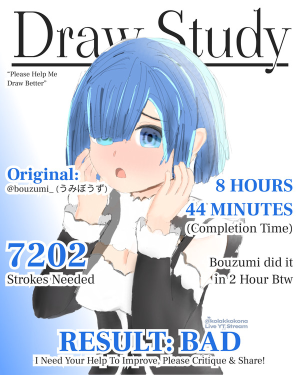 Copy Study | Rem - Re:Zero