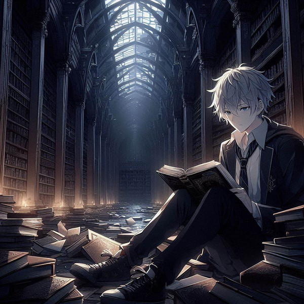 廃墟図書館