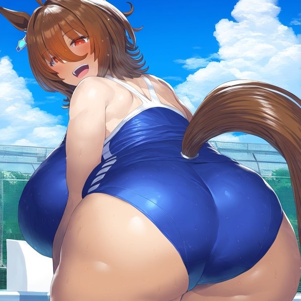 爆盛スク水タキオン