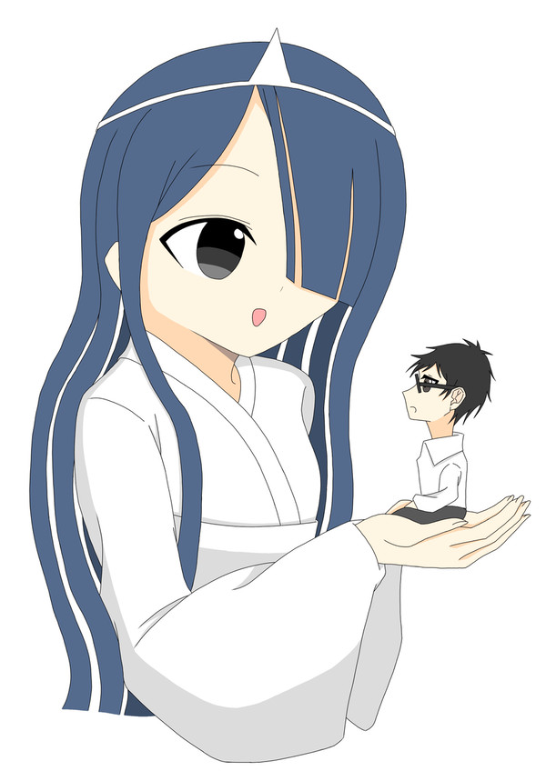 手乗り優真と幽子ちゃん