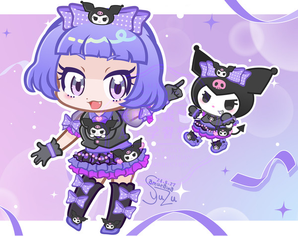 チィちゃん&クロミちゃん