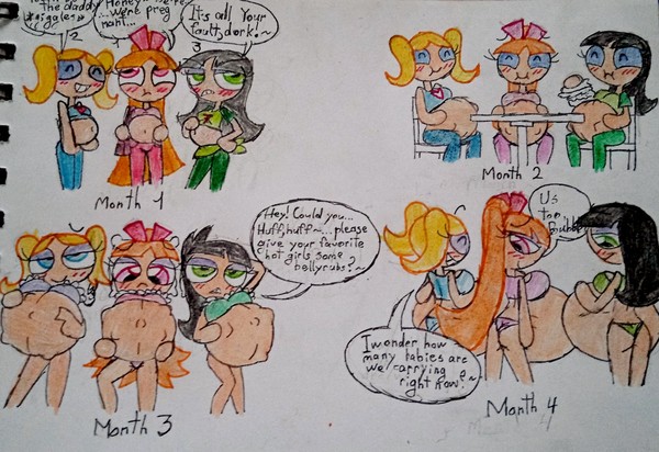 PowerPuff Girls HyperPreg - p1