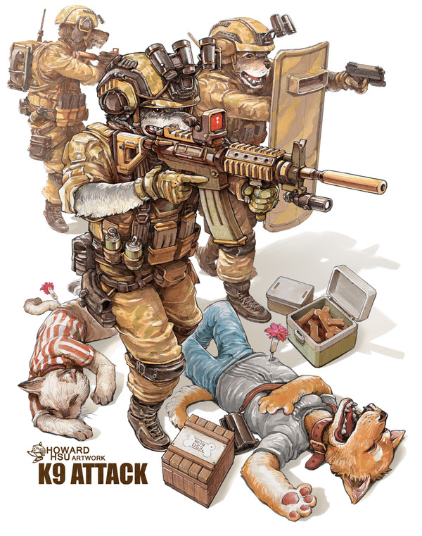K9 attack