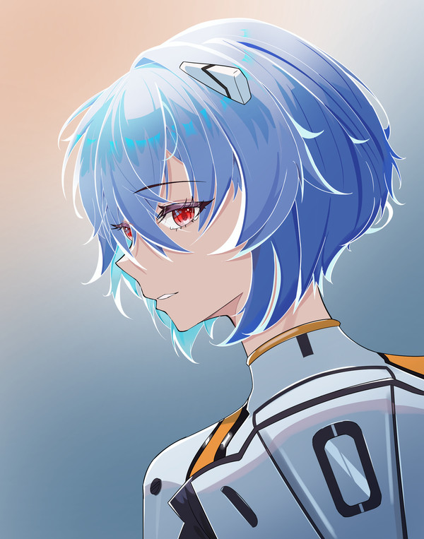绫波丽侧脸