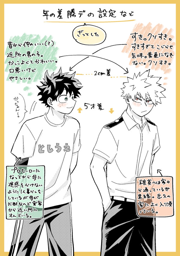 歳の差勝デク