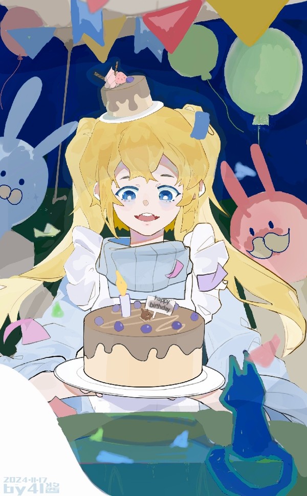 へ~ケーキ一口いかがですか?