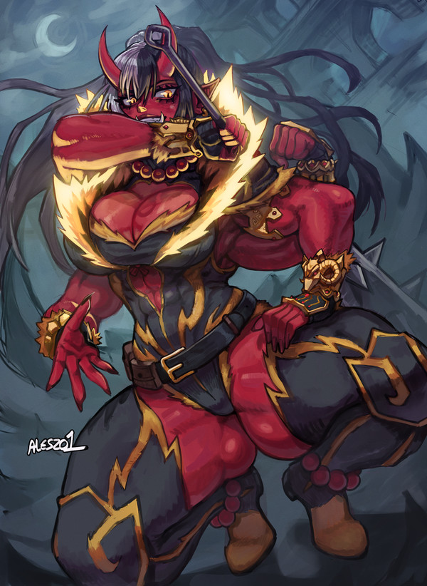 Oni lady
