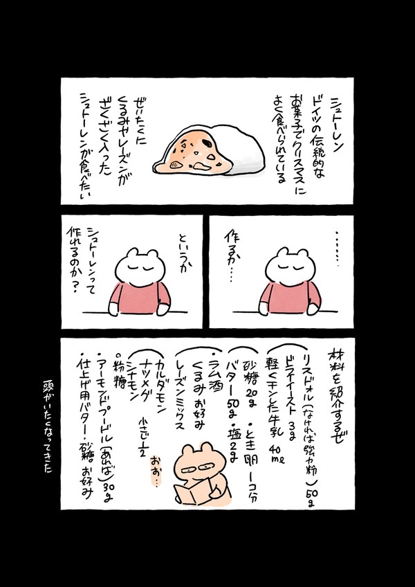 まだ間に合うシュトーレンレシピ！