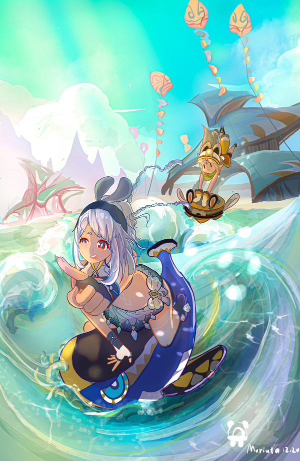 巨浪！哗啦哗啦