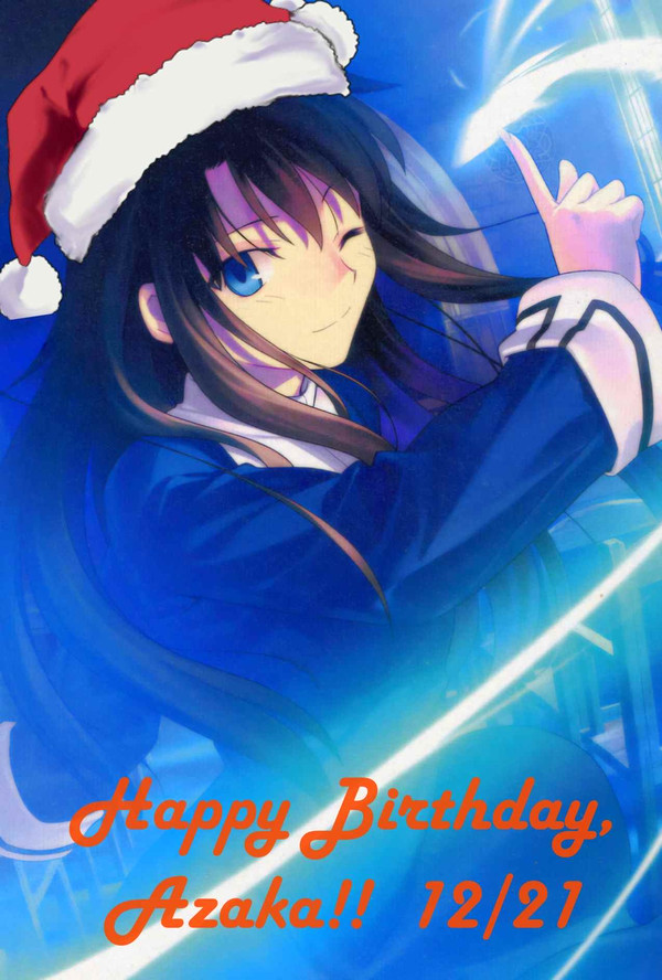 HAPPY BIRTHDAY,* Azaka!!!