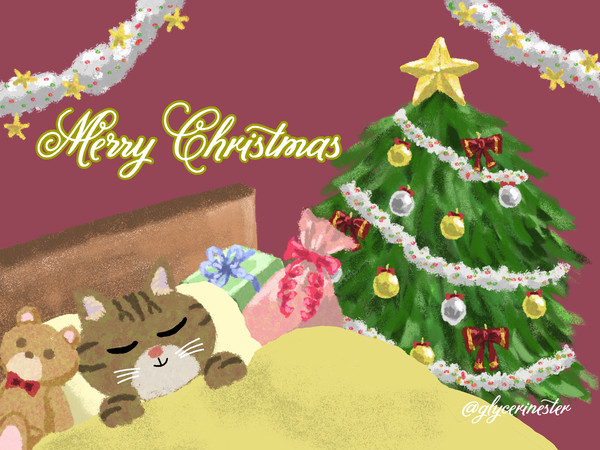 過去作⑥&クリスマス絵