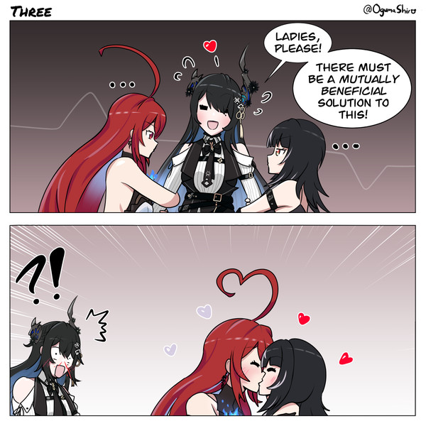 Three