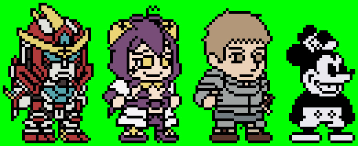 やべーやつ三銃士+パブリックドメイン巨匠
