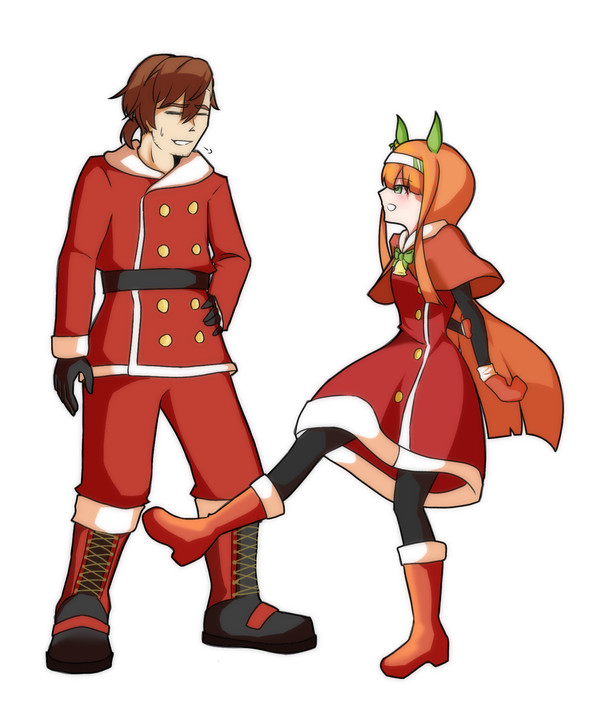 クリスマスの沖スズ