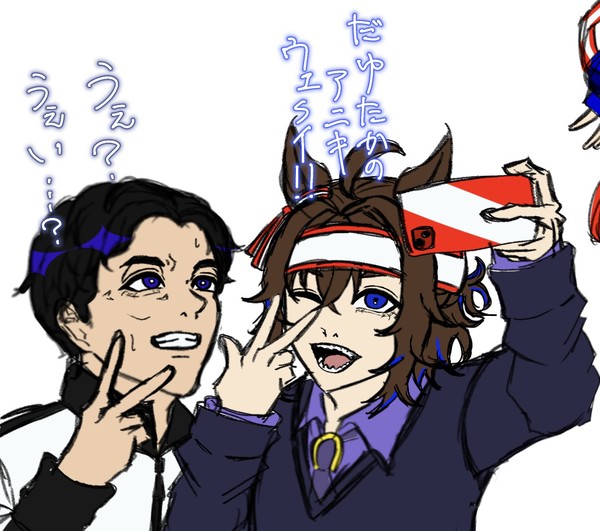 今年描いた擬人化たち