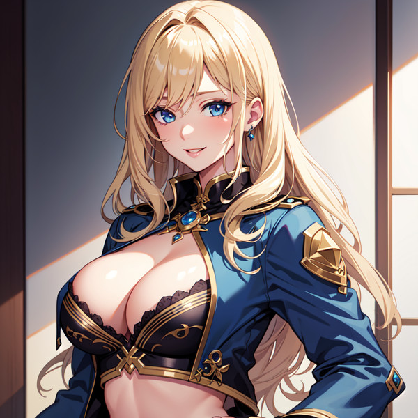 金髪ジャケット