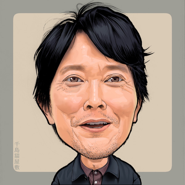 佐々木蔵之介 似顔絵