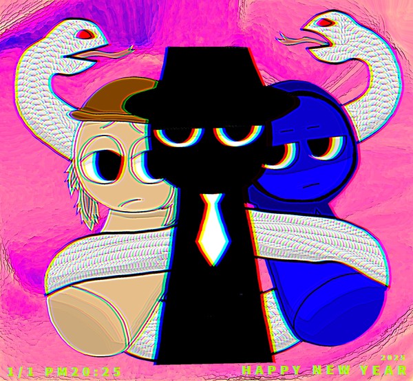 おじさん組であけおめ