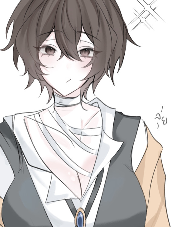 Short comic  chuya x dazai femal