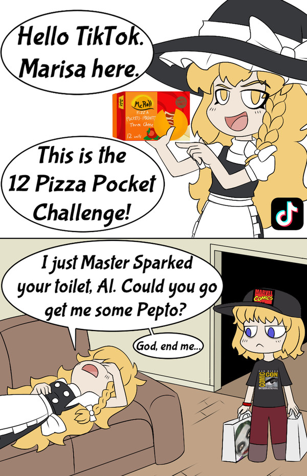Pierrelucstl Touhou Comics
