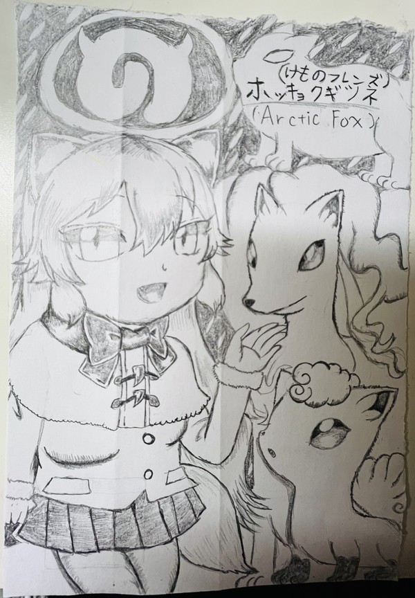 シャーペンdeホッキョクギツネ&ポケモン!