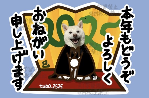 2025年新年イラスト
