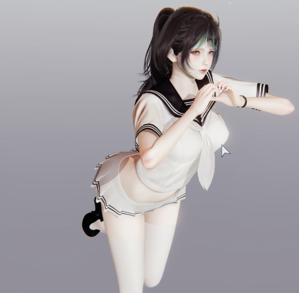 定做的jk少女
