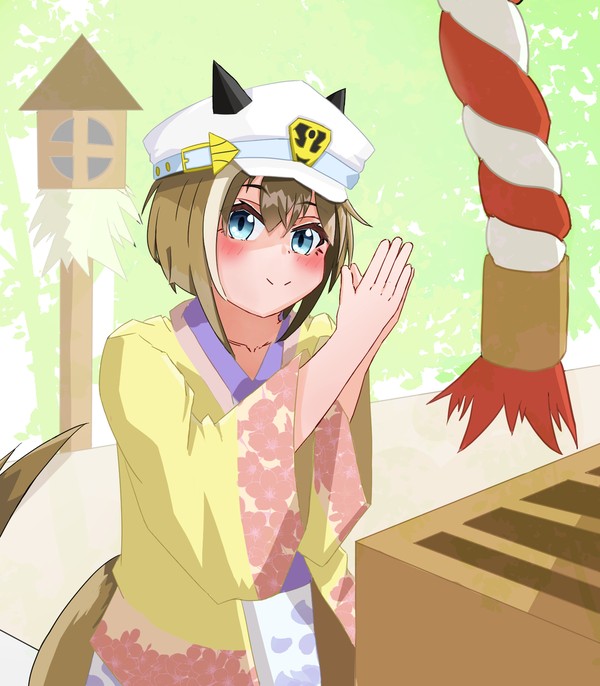 シュヴァちと一緒に初詣！