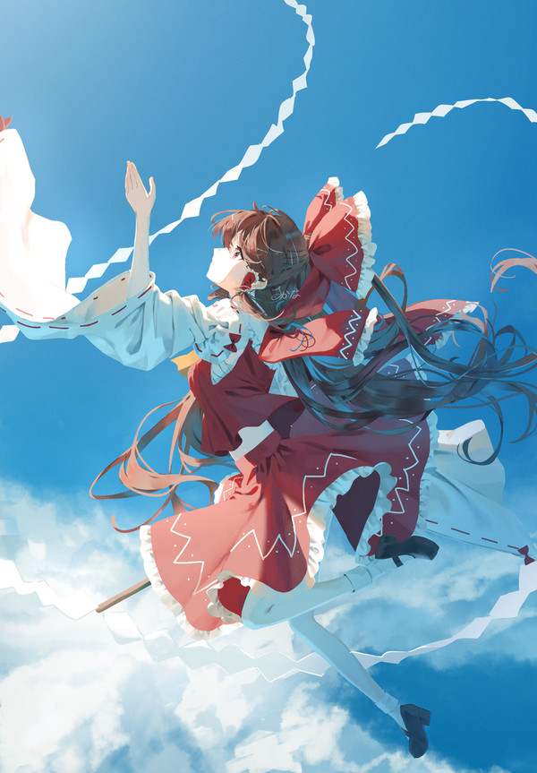 空に見惚れた少女