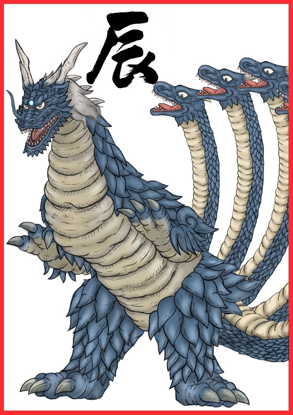 2024年《辰年》記念イラスト その弐