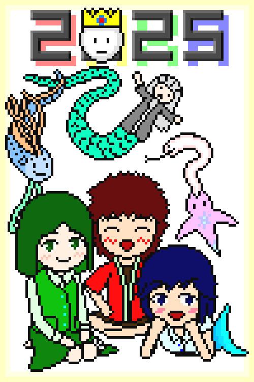 2025描き初め