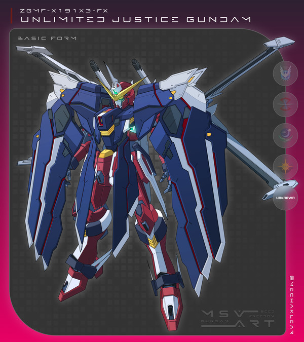 ZGMF-X191X3-FX アンリミテッド・ジャスティスガンダ