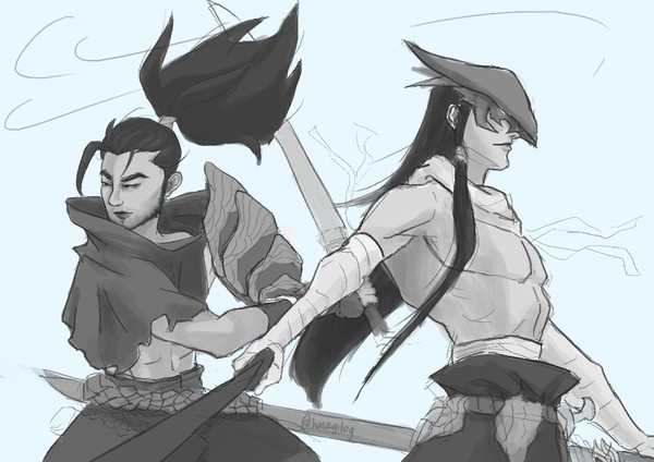 Ionian wind swordsmen